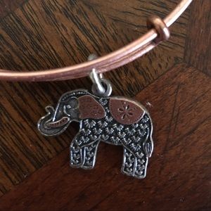 Alex and Ani Elephant Bracelet